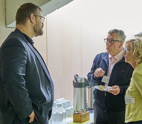 die Pausen boten Zeit zum pflegen von Netzwerken und für fachliche Diskussionen